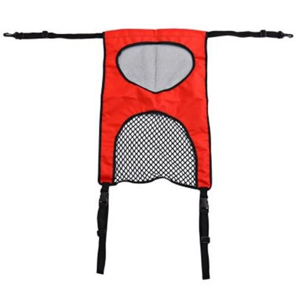 DRIVE PET BACKSEAT PROTECTIVE BARRIER FOR TRAVEL USE (RED)