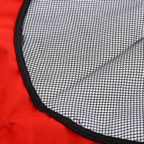 DRIVE PET BACKSEAT PROTECTIVE BARRIER FOR TRAVEL USE (RED)