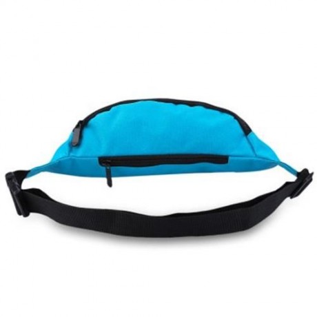 WATER RESISTANT FAKE SYNTHETIC RUBBER SHOULDER MESSENGER CHEST WAIST BAG FOR UNISEX (LIGHT