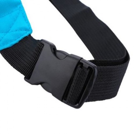 WATER RESISTANT FAKE SYNTHETIC RUBBER SHOULDER MESSENGER CHEST WAIST BAG FOR UNISEX (LIGHT