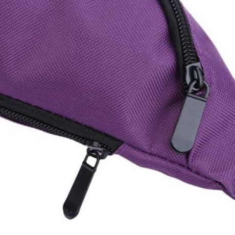 WATER RESISTANT FAKE SYNTHETIC RUBBER SHOULDER MESSENGER CHEST WAIST BAG FOR UNISEX (DEEP 