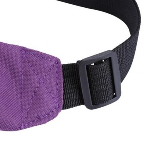 WATER RESISTANT FAKE SYNTHETIC RUBBER SHOULDER MESSENGER CHEST WAIST BAG FOR UNISEX (DEEP 