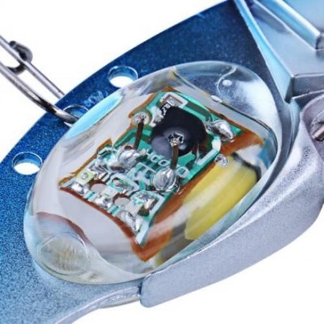 UNDERWATER FLASHING LED LIGHT FISHING BAIT LURE FISHFINDER (BLUE)