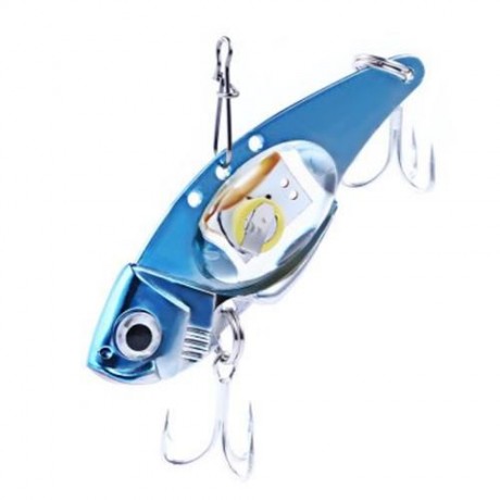 UNDERWATER FLASHING LED LIGHT FISHING BAIT LURE FISHFINDER (BLUE)