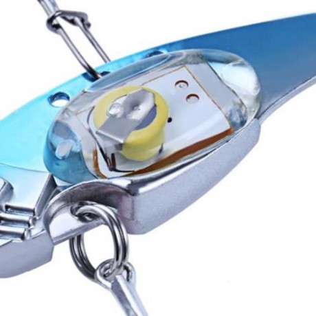 UNDERWATER FLASHING LED LIGHT FISHING BAIT LURE FISHFINDER (BLUE)