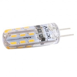 LIGHTME 10PCS G4 DC12V 1.5W SMD 3014 LED DIMMABLE BULB WITH 24 LEDS (WARM WHITE LIGHT)