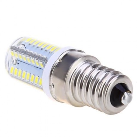 LIGHTME 10PCS AC 220V 3W E14 SMD 3014 LED CORN BULB WITH 64 LEDS (COOL WHITE LIGHT)