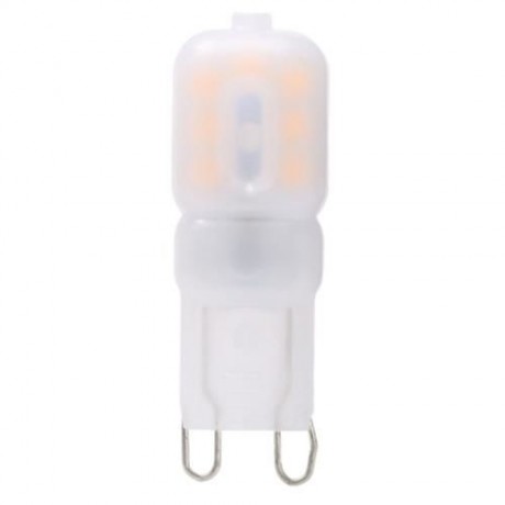 LIGHTME 10PCS G9 AC 220V 2W SMD 2835 LED BULB WITH 14 LEDS (WARM WHITE LIGHT)