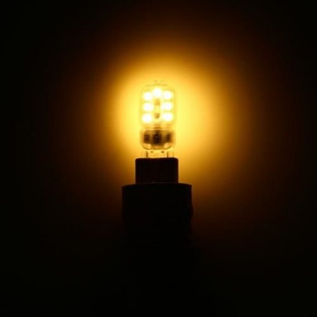 LIGHTME 10PCS AC 220V 2W G9 SMD 2835 LED LAMP WITH 14 LEDS (WARM WHITE LIGHT)