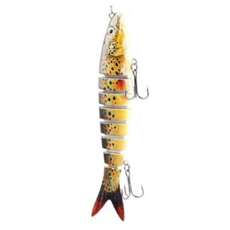 PROBEROS HARD FISHING LURES CRANK BAIT WITH MULTI-JOINTED TACKLE (COLORMIX)