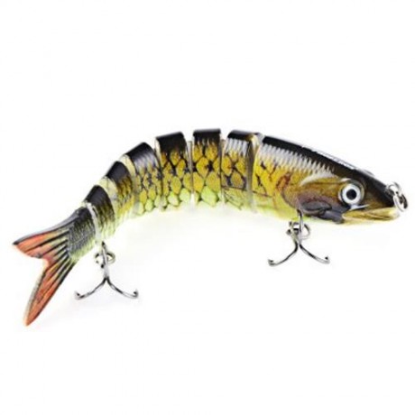 PROBEROS HARD FISHING LURES CRANK BAIT WITH MULTI-JOINTED TACKLE (COLORMIX)