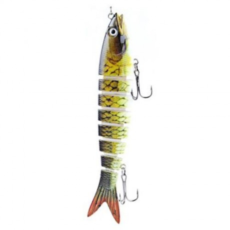 PROBEROS HARD FISHING LURES CRANK BAIT WITH MULTI-JOINTED TACKLE (COLORMIX)