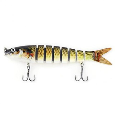 PROBEROS HARD FISHING LURES CRANK BAIT WITH MULTI-JOINTED TACKLE (COLORMIX)