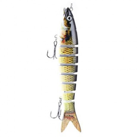 PROBEROS HARD FISHING LURES CRANK BAIT WITH MULTI-JOINTED TACKLE (COLORMIX)