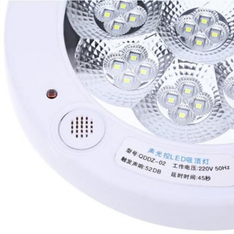 SURFACE MOUNTED 8W VOICE CONTROL LED CEILING PANEL LIGHT (WHITE LIGHT)