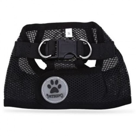 PETHING PET HARNESS LEASH STRAP SOFT MESH DOG CAT ADJUSTABLE VEST SAFE COLLAR CLOTH WITH C