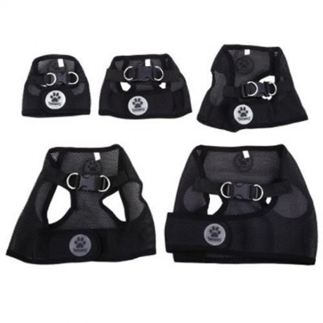 PETHING PET HARNESS LEASH STRAP SOFT MESH DOG CAT ADJUSTABLE VEST SAFE COLLAR CLOTH WITH C