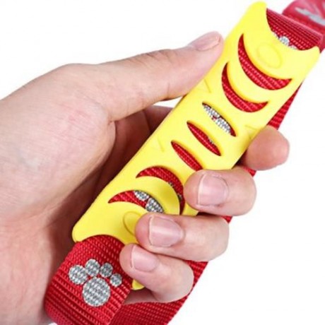 SASSY HEAVY DUTY STRAP DOG LEASH (RED)