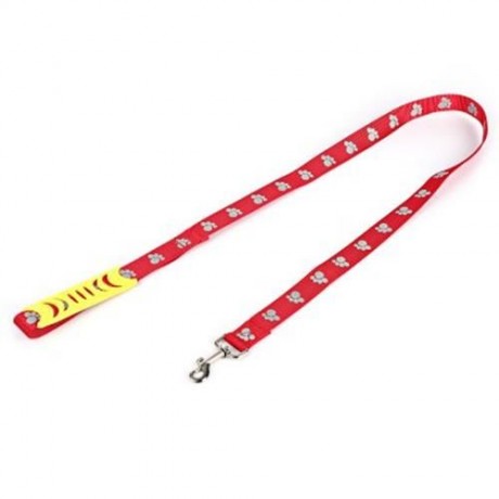 SASSY HEAVY DUTY STRAP DOG LEASH (RED)