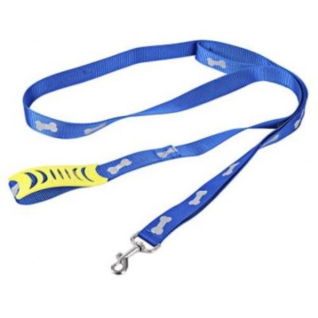 SASSY HEAVY DUTY STRAP DOG LEASH (BLUE)