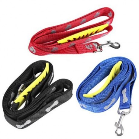 SASSY HEAVY DUTY STRAP DOG LEASH (BLUE)