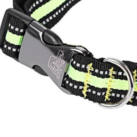DUAL-HANDLE BUNGEE REFLECTIVE STITCHING ADJUSTABLE WAIST BELT DOG LEASH FOR RUNNING WALKIN