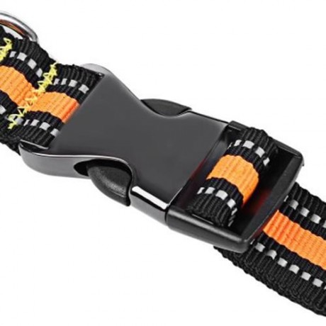 DUAL-HANDLE BUNGEE REFLECTIVE STITCHING ADJUSTABLE WAIST BELT DOG LEASH FOR RUNNING WALKIN