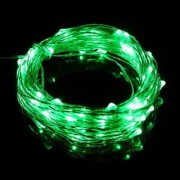 100 LEDS COPPER WIRE STRING FAIRY LIGHT WATERPROOF LED DECORATION LAMP (GREEN)