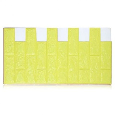 MODERN STYLE 3D MULTI-COLOR FOAM WALLPAPER BEDROOM LIVING ROOM BACKGROUND WALL STICKER (GR