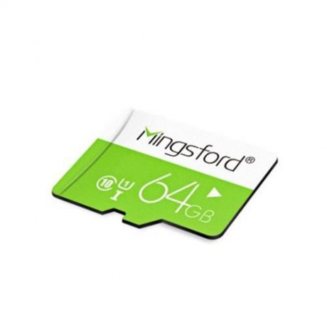 MINGSFORD MICRO SD CARD UHS - I FLASH MEMORY DEVICE (GREEN)