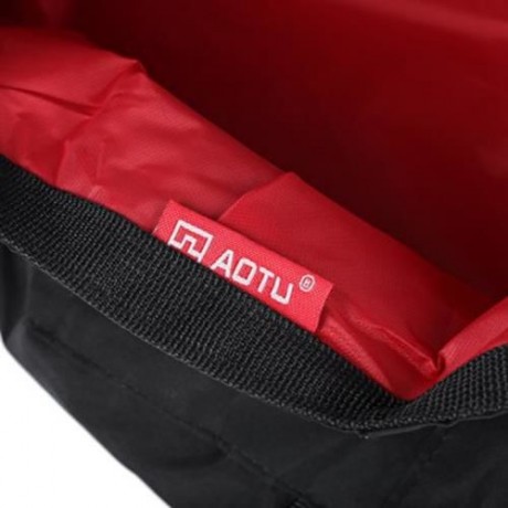 AOTU 8.5L OUTDOOR PORTABLE WASHBASIN WATER STORAGE TOOL (RED)
