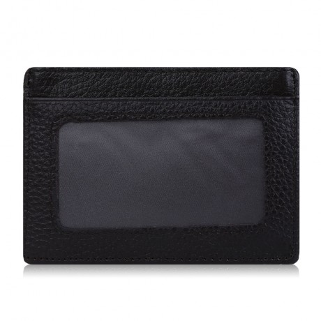 MEN OPEN LEATHER HORIZONTAL MAGNET WALLET (COFFEE)