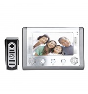 SY801M11 7 INCHES TFT SCREEN DOORBELL INTERCOM WITH VIDEO INTERPHONE INFRARED NIGHT VISION