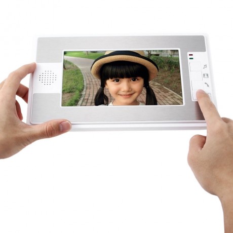 SY812MKW12 7 INCH INTERCOM VIDEO DOORBELL TFT COLOR LCD SCREEN NIGHT VISION (COLORMIX, US 