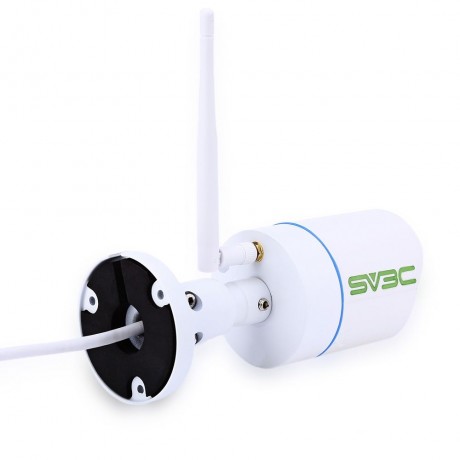 720P H.264 4-CHANNEL 1MP WIFI NVR NETWORK VIDEO RECORDER (WHITE AND BLACK, US PLUG)