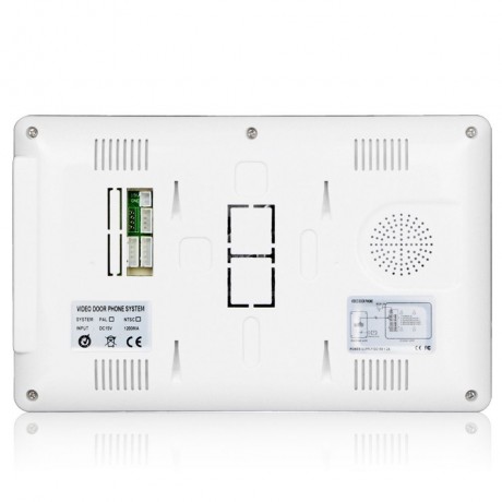 SY813FA12 7 INCHES VIDEO DOOR PHONE DOORBELL INTERCOM KIT 1 CAMERA 2 MONITOR WITH NIGHT VI