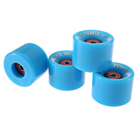 4PCS 60 X 45MM OUTDOOR SPORT SKATEBOARDING WHEEL SKATE BEARING (BLUE)
