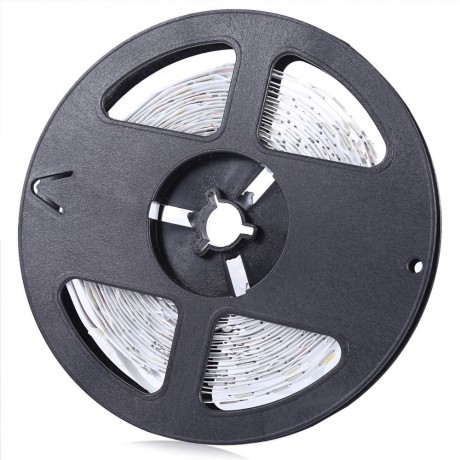 SMD 5630 5M 300 LEDS FLEXIBLE STRIP LIGHT FOR DECORATION (WARM WHITE LIGHT, US PLUG)