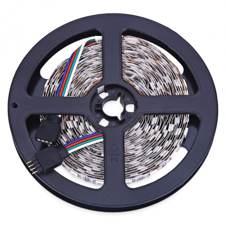 5M 300 LEDS SMD 5050 FLEXIBLE COLORFUL STRIP LIGHT WITH REMOTE CONTROL (COLORFUL, US PLUG)
