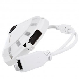 ESCAM QP130 1.3MP P2P H.264 360 DEGREES PANORAMIC FISH EYE HD IP CAMERA SUPPORT 128GB TF C