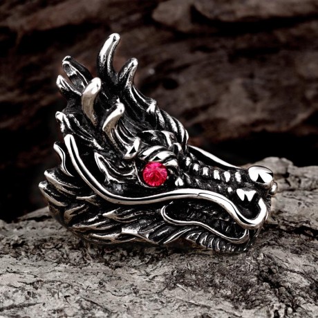 R191 HOT COOL FASHION 316L STAINLESS STEEL RING (SILVER GRAY, SIZE 8/9/10/11)