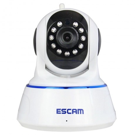 ESCAM QF002 IP CAMERA WIFI 720P P2P NIGHT VISION SUPPORT ANDROID IOS
