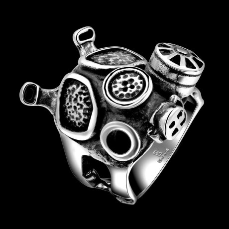 R182 316L STAINLESS STEEL NEW DESIGN FINGER RING FOR MAN (SILVER GRAY, SIZE 8/9/10/11)
