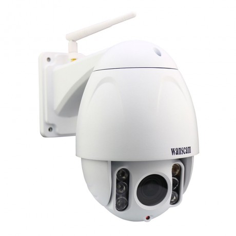 WANSCAM HW0045 WIFI IP CAMERA 2MP 1080P 80M NIGHT VISION TF CARD FOR OUTDOOR USE (WHITE, U