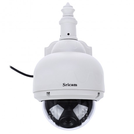 SRICAM SP015 IP CAMERA WITH 720P H.264 WIFI WIRELESS NIGHT VISION AND MOTION DETECTION (WH
