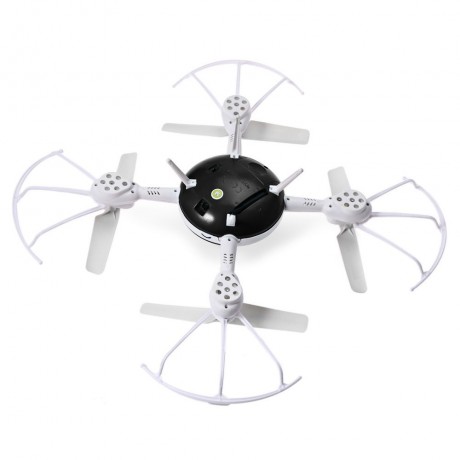 897C001 2.4G 4CH 6-AXIS GYRO 0.3MP CAMERA RTF REMOTE CONTROL QUADCOPTER DRONE TOY (BLACK)