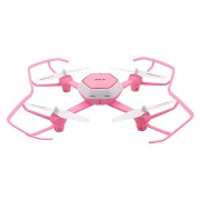 FLY W606 - 6 RC DRONE WIFI FPV 480P CAMERA 2.4GHZ 6-AXIS GYRO HEADLESS MODE (PINK)