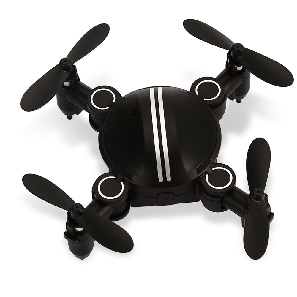 Z201YS MINI FOLDABLE RC DRONE RTF WIFI FPV / 0.3MP CAMERA / 2.4GHZ 4CH 6-AXIS GYRO (BLACK)