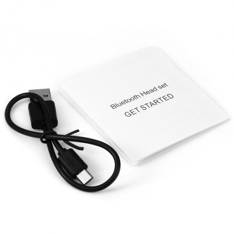 SUPER MINI BLUETOOTH V4.1 HEADSET WITH MICROPHONE SUPPORT MULTI-POINT CONNECTION (ROSE GOL