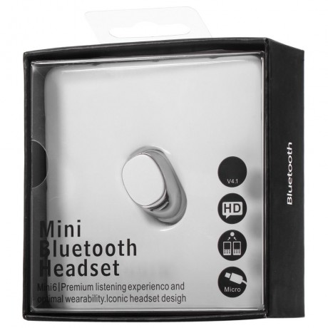 SUPER MINI BLUETOOTH V4.1 HEADSET WITH MICROPHONE SUPPORT MULTI-POINT CONNECTION (ROSE GOL